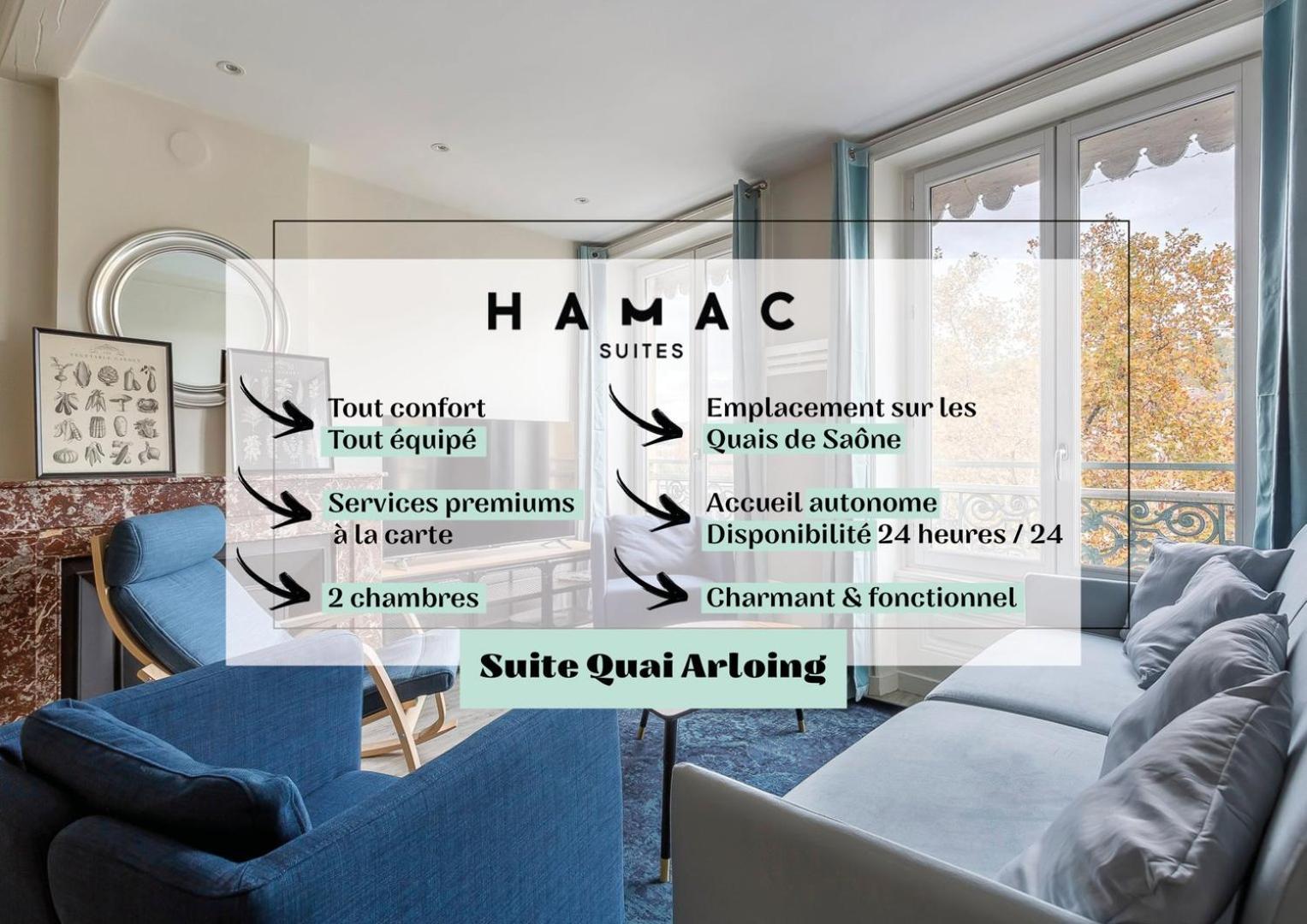 Hamac Suites - Suite Arloing - 6 People Lyon Exterior foto