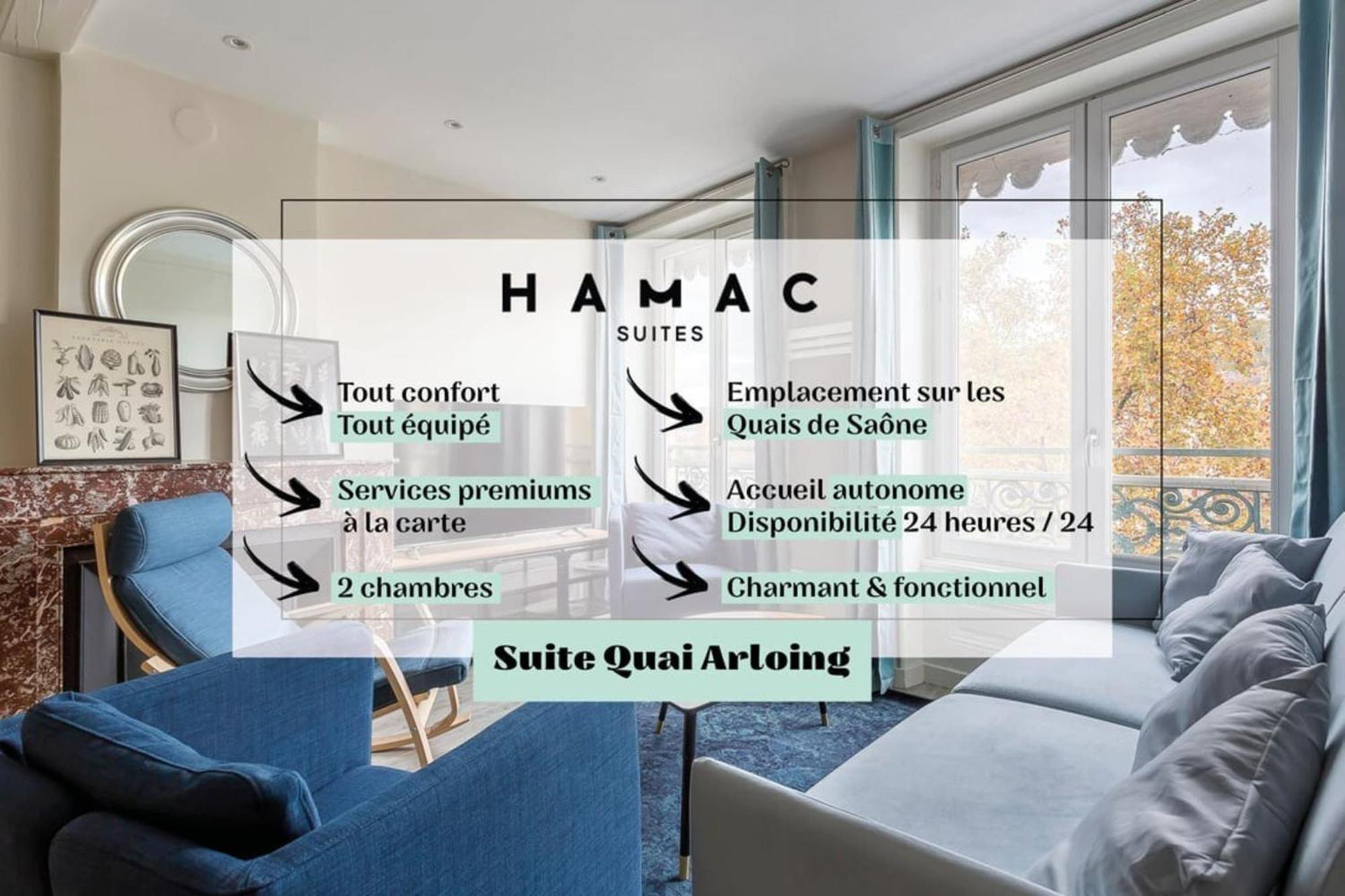 Hamac Suites - Suite Arloing - 6 People Lyon Exterior foto